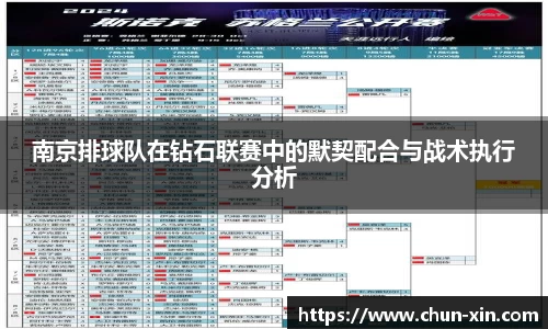 南京排球队在钻石联赛中的默契配合与战术执行分析